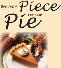 Pie slice photo.