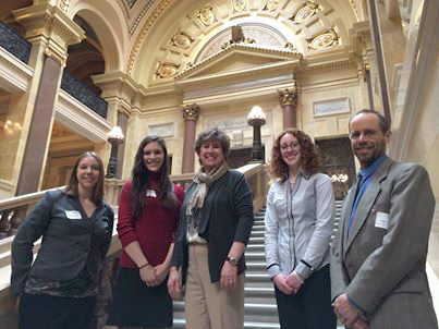 Students in Capitol.