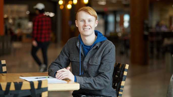 Junior Reed Powell, of Oconomowoc, Wisconsin, is a marketing major with minor in professional communications. He hopes to land a career in marketing after his May 2019 graduation.
Read more →

