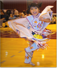 Girl dancing. 