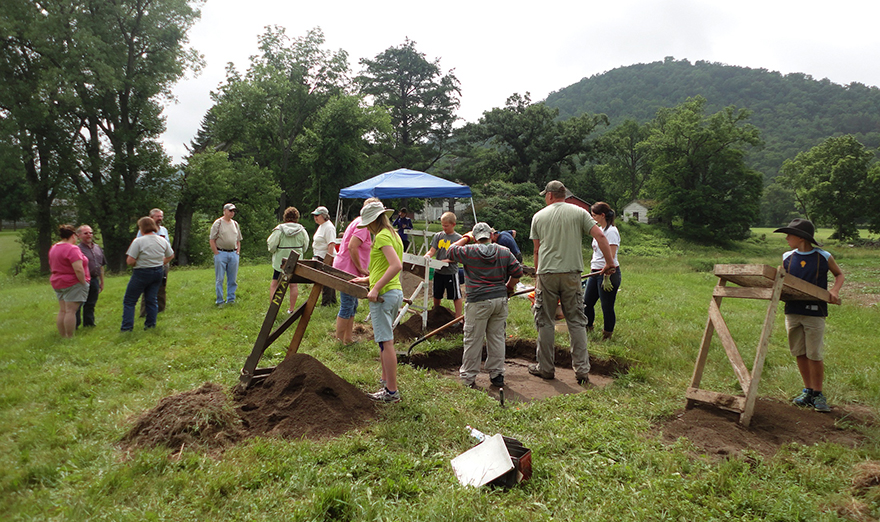 MVAC Public Field School summer 2014