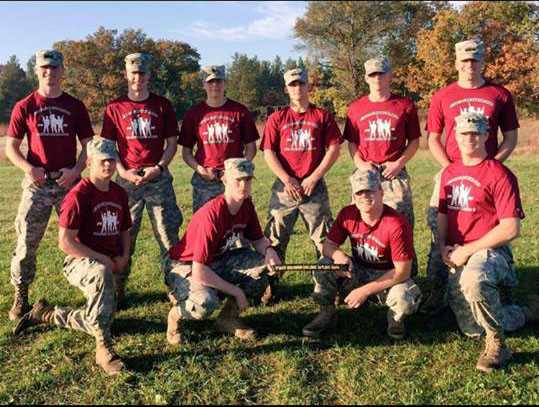 This UWL ROTC Eagle Battalion nine-cadet coed team won the Task Force Ranger Challenge at Fort McCoy in mid October. Members include: Alastair Keys (UWL), Jill Haram (Viterbo), Zeke Emerick (UWL), Evan Marlowe (UWL), Nolan Hromidko (UWL), Nick Diny (UWL), Kyle Holzwarth (UWL), Alexander Haffner (UWL) and David Moonen (WSU). 
Read more →
