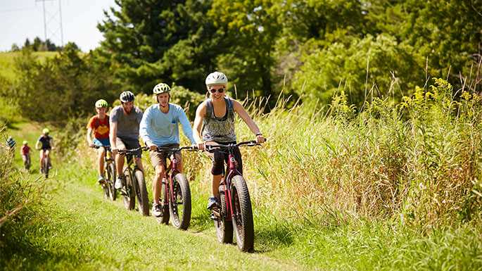 UWL students and employees of UWL’s Outdoor Connection participate in a mountain bike training.
Read more →

