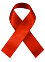 Red ribbon.