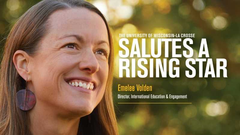 Emelee Volden, UWL director of International Education & Engagement, is one of the Rising Stars of the 7 Rivers Region. 
Read more →