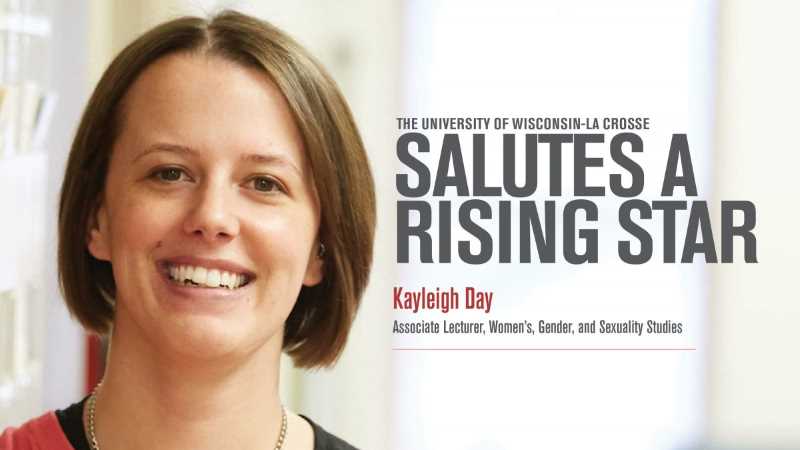 Kayleigh Day, a community health educator for Monroe County Health Department and part-time instructor in UWL’s Women’s, Gender and Sexuality Studies department, is one of the Rising Stars of the 7 Rivers Region.   
Read more →