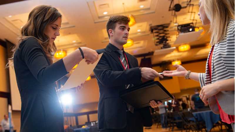 UWL student Max Biebel at the Great Northwoods Sales Warm-Up at UW-Eau Claire. Photo courtesy of UW-Eau Claire Photography.
Read more →
