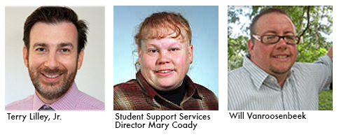 Headshots of three winners.