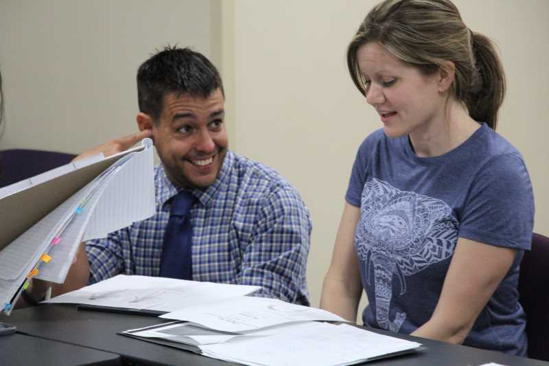 Omar Granados, Associate Professor of Global Cultures and Languages points to his ear as he teaches Spanish vocabulary related to the body part to a Gundersen Health System Global Partners volunteer who plans to use her new skills in Nicaragua  to help improve access to healthcare screenings and more.
Read more →
