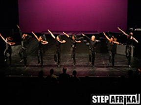 African American dance troupe Step Afrika