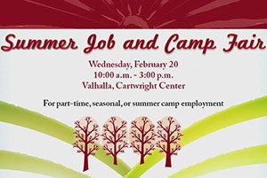 Summer Job fair artwork. 