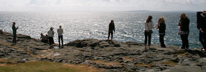 The group at the Burren.