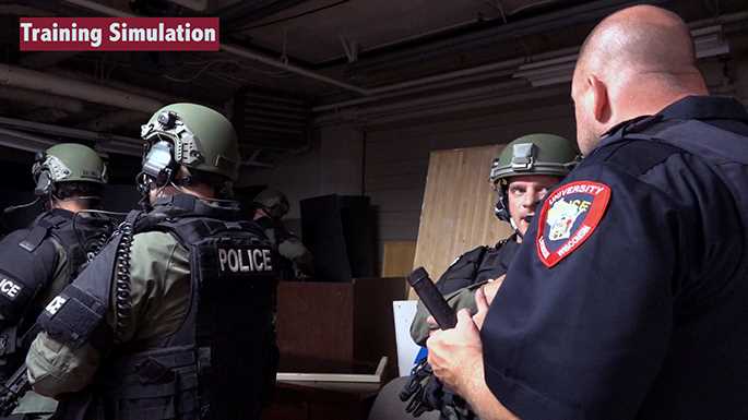 UWL Police officers and the La Crosse Emergency Response team train together one day over summer break.
Read more →