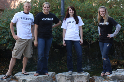 Four students. 