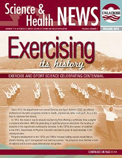 Page 1 of newsletter. 