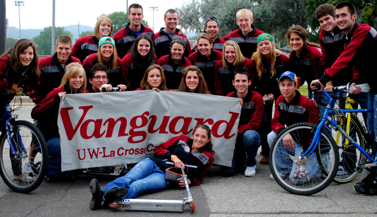 VanguardsW Group photo of Vanguards at Oktoberfest Parade 2011.