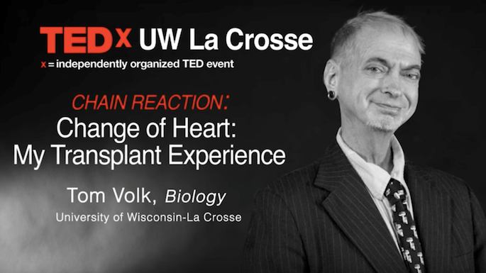 Tom Volk presented as part of the TEDxUWLaCrosse event on Feb. 8. Like the other speakers at the event, his story demonstrates a chain reaction.
Read more →
