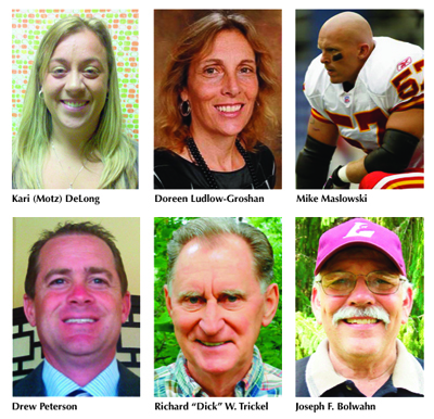 Headshots of 6 of the recipients. 