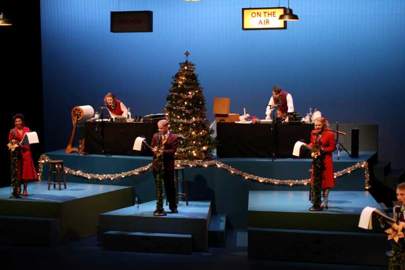 The UWL Theatre Arts Department staged a radio version of “It’s a Wonderful Life” in December. It was the department’s second streamed performance for the fall semester without a live audience. Three streamed performances are planned for spring: a Zoom production, a created children's show and a musical. 