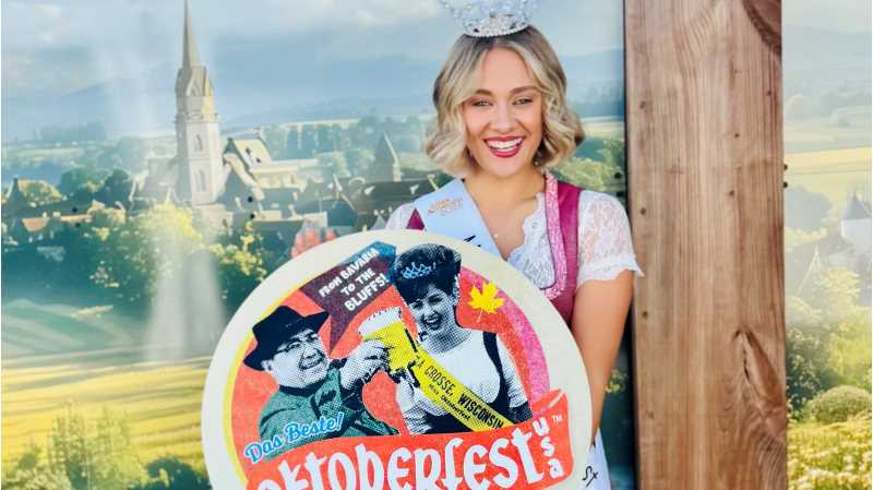 UW-La Crosse senior Jenna Martin has been named Miss La Crosse Oktoberfest for this year's celebration, which kicks off Thursday.