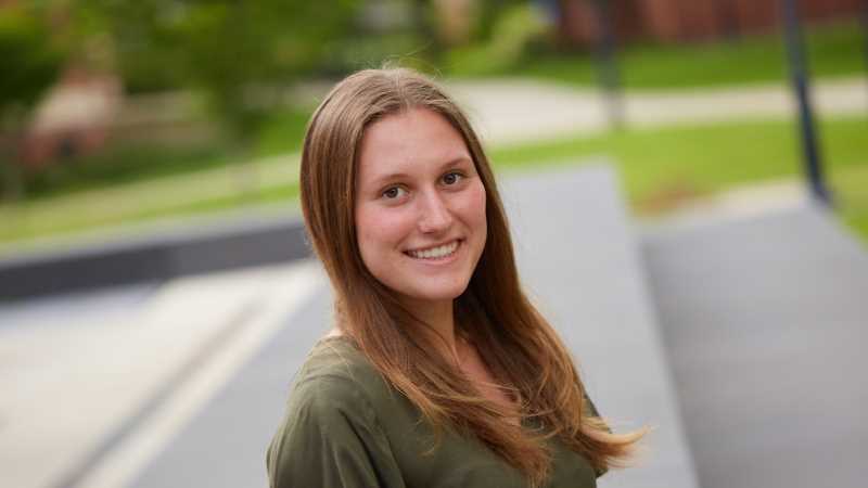 Elle Hersperger, a junior minoring in public communications and advocacy, received the Alumni Association’s Continuing Student Legacy Scholarship. 