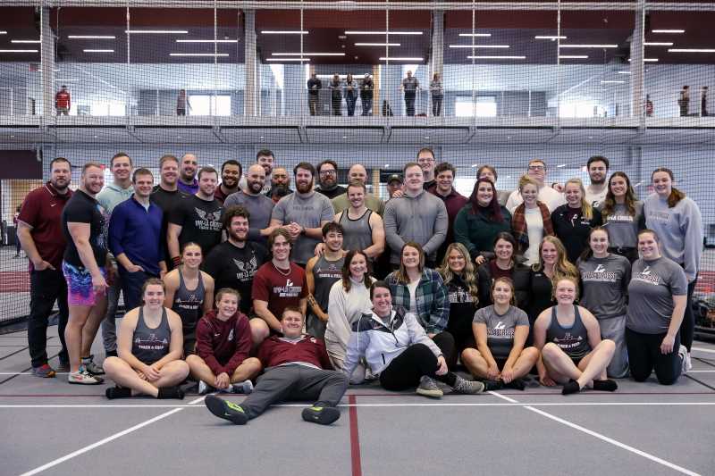 Alumni and current student-athletes came together for the UWL Track & Field Alumni Weekend in January.