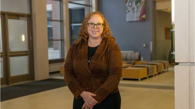 Elizabeth Evans, '05, will receive the 2026 Morgan Improving Lives Alumni Award during an award presentation in April.