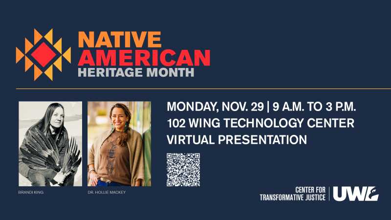 UWL has planned a series of programs for Monday, Nov. 29, in honor of National Native American Heritage Month.