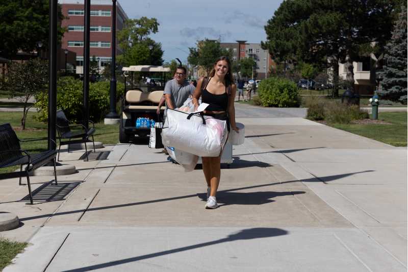 Move in week 2024 at UW-La Crosse.
