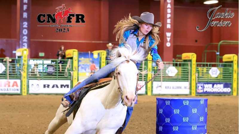 Sierra Steele fell in love with barrel racing after taking horseback riding lessons as a child. Now, when she's not in class, she competes in rodeos across the Midwest.