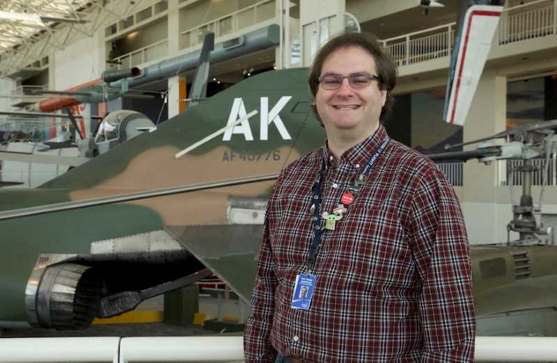 Sean Mobley, '12, is a social media and content specialist for the Museum of Flight in Seattle. As a student at UWL, Mobley recorded podcasts in his residence hall using a Guitar Hero microphone — experience that has come in handy throughout his career.  