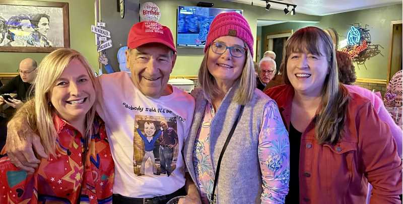 Pictured left to right: Julie Cincera, Dick Koehler, Pam Lindley, Pam Sweere.