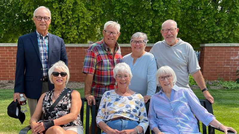 Between 1960 and 1979, seven members of the Collins family graduated from UW-La Crosse. Decades later, they are giving back to their alma mater through a scholarship for student parents. 