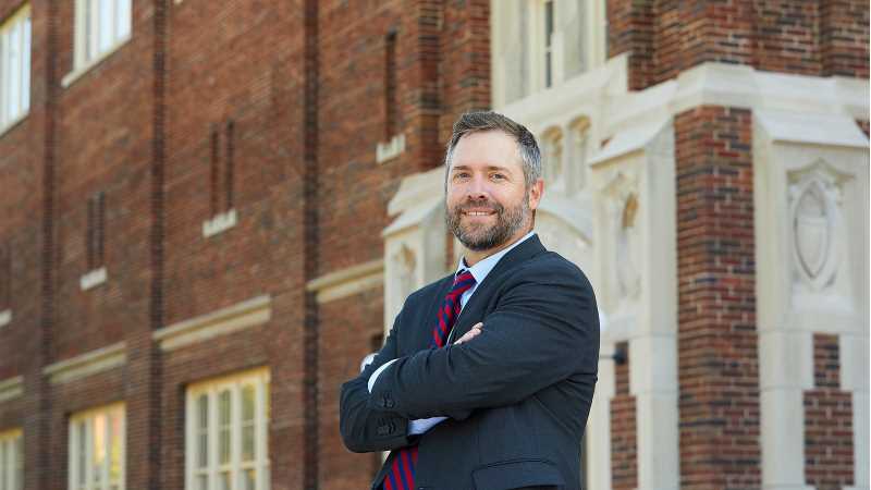 TJ Brooks was named the dean of the College of Business Administration after filling the role on an interim basis the past two years. 