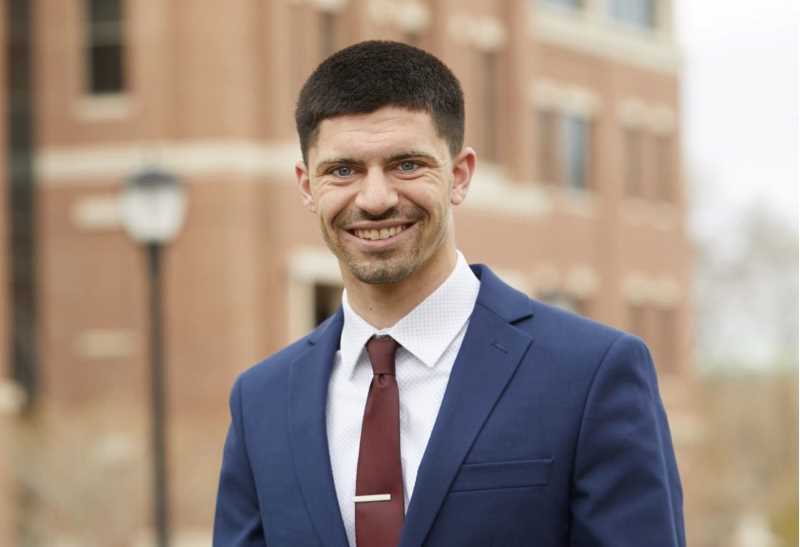 Troy De Bruin, who graduated in May 2021 with a bachelor's degree in accountancy and finance, is this year's recipient of the Jake and Janet Hoeschler Award for Excellence. The annual award recognizes the top student from the College of Business Administration.