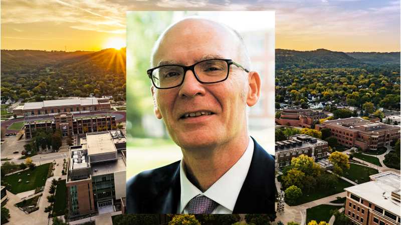 James Beeby, provost and vice president for Academic Affairs at Keene State College in New Hampshire, will start as chancellor of UWL July 1. PHOTO CREDIT: Tom Benoit, The Equinox