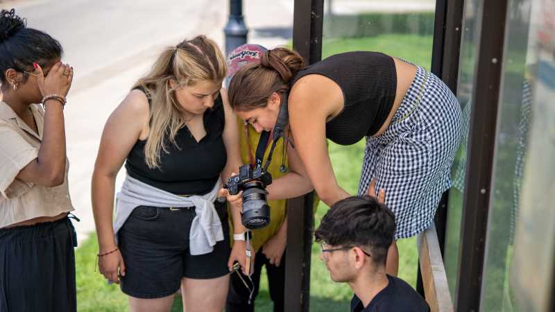 During the International Youth Media Summit young people from around the world came to the UW-La Crosse campus. They produced seven short films over a two-week period, July 24-Aug. 6. 