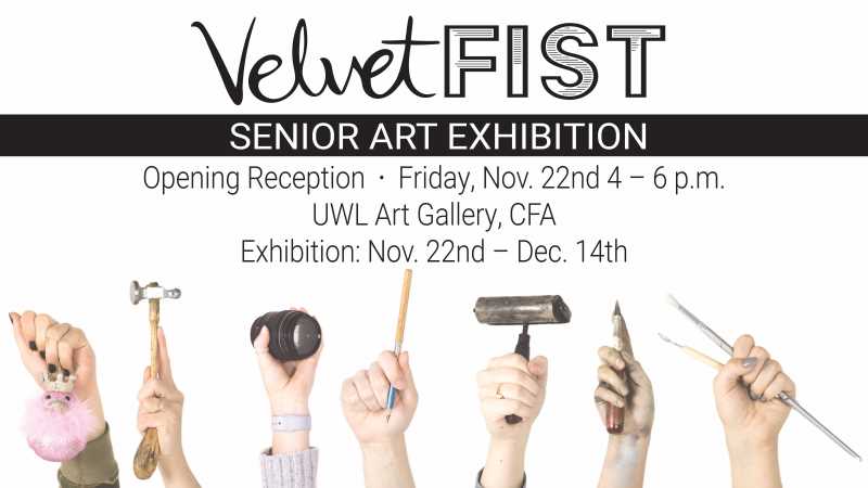 Image of the Fall 2020 Senior Exhibit poster.