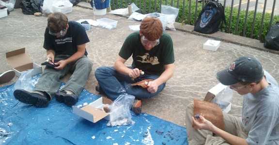 Flintknapping