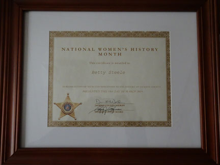 Steele award