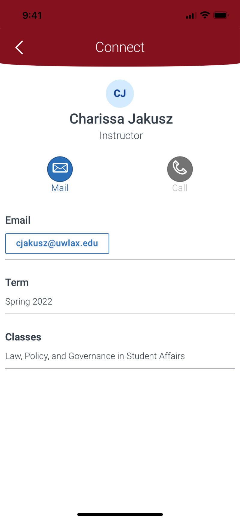 Contact Information