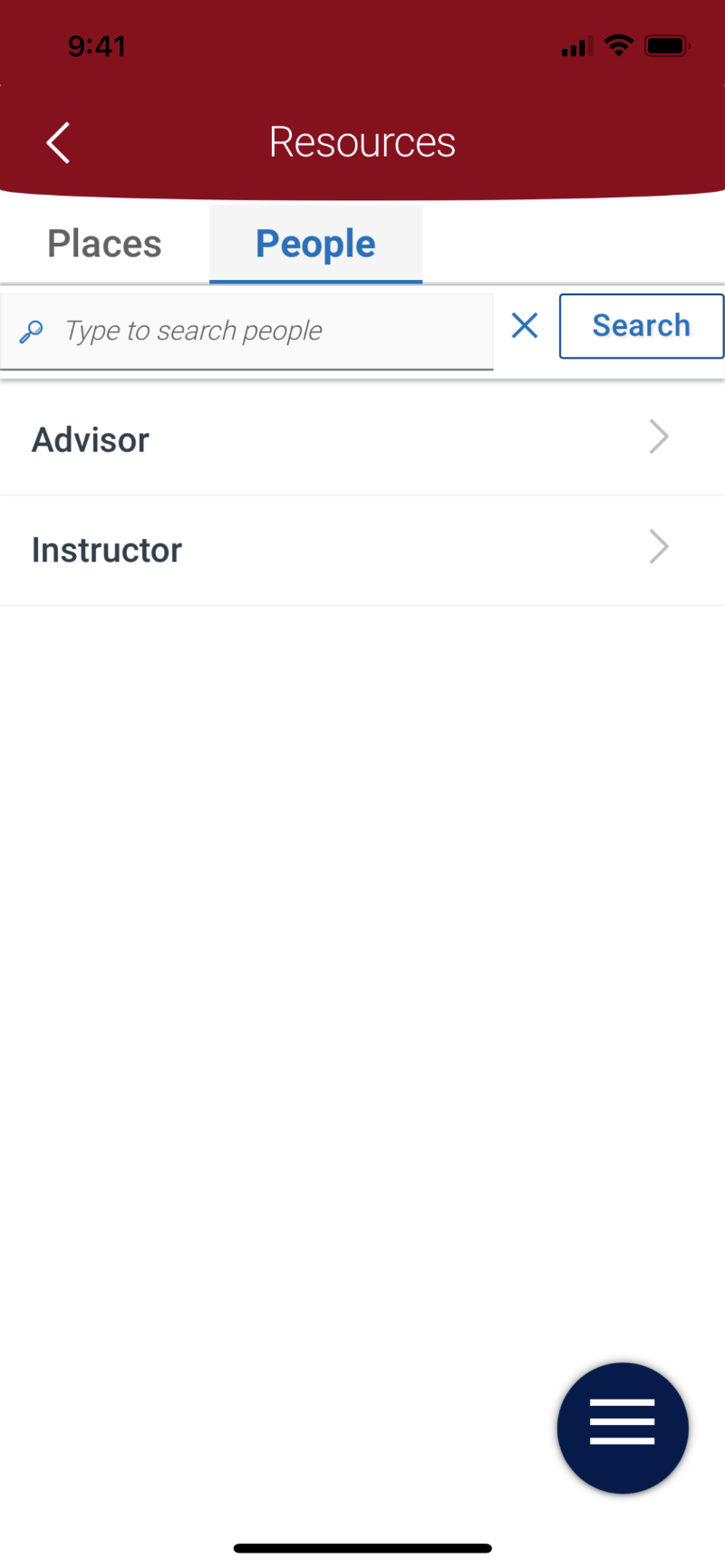 Select People Tab