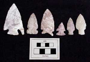 Projectile points 