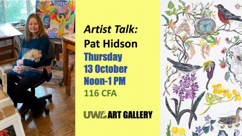 Artist Talk with Pat Hidson