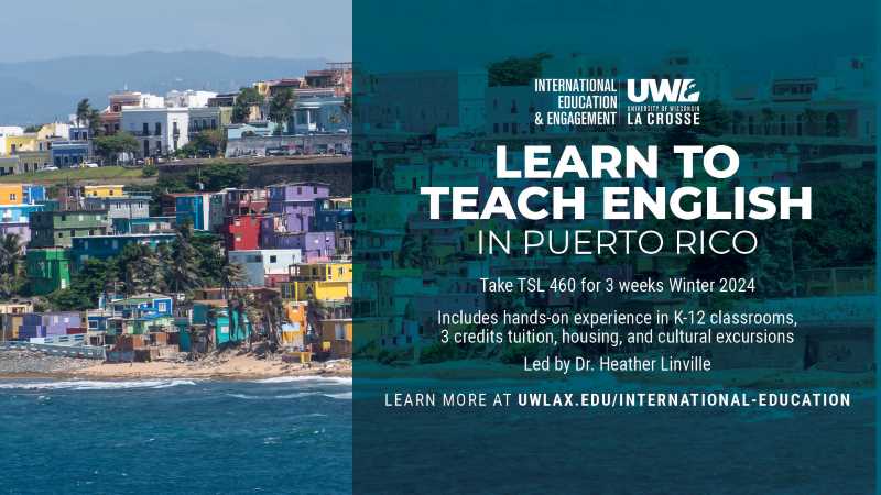Learn to Teach English in Puerto Rico led by Dr. Heather Linville | Winter 2024