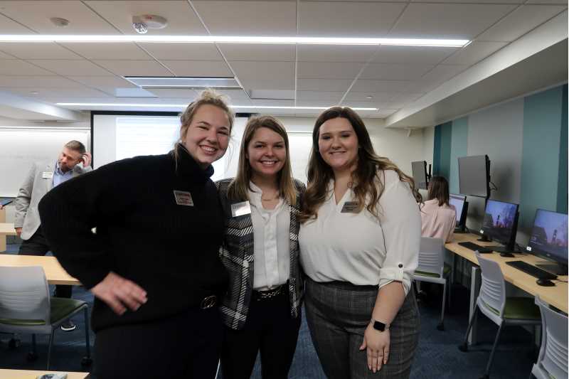 Ambassadors at CBA application day