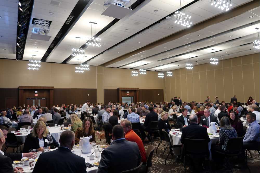 Group photo of Fall 2024 Economic Indicators attendees