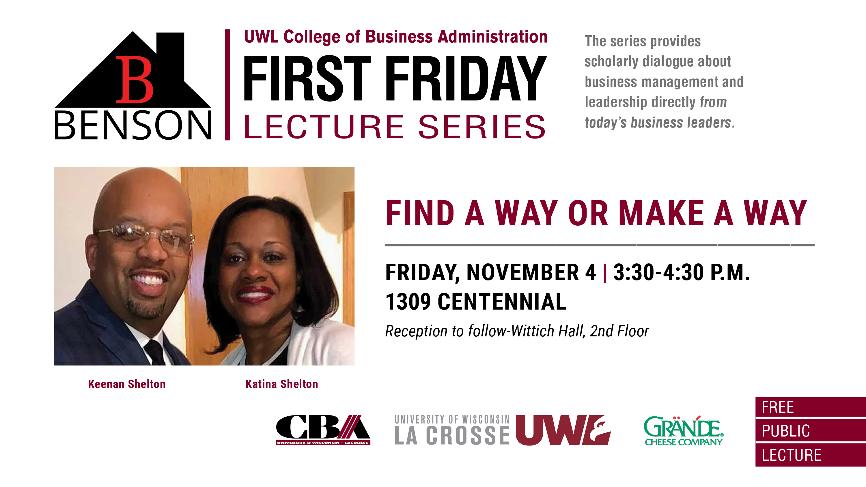 Benson Management Friday Series College of Business Administration