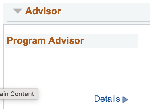 Advisor names in WINGS