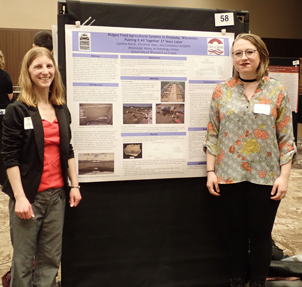 Cindy Kocik and Christina Yuen, MVAC staff and UWL alumni